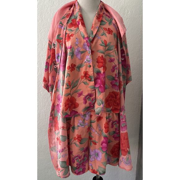 Vintage Victoria’s Secret Gold Label 3-Piece Lingerie Sleep Set Floral PS| LG - Picture 16 of 16